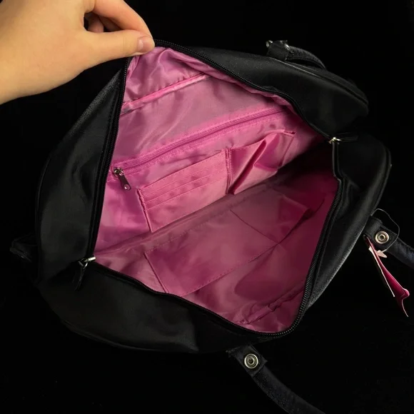 Hello Kitty x Limited Too Black Duffel Bag – Rare Vintage Y2K – NWT - Picture 4 of 7